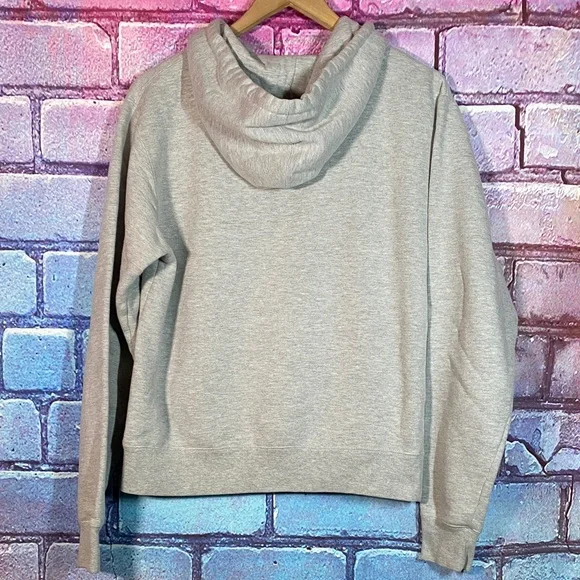 Google Logo Hoodie Men’s Large Gray Pullover Fleece Tech Company Sweatshirt - Picture 2 of 10